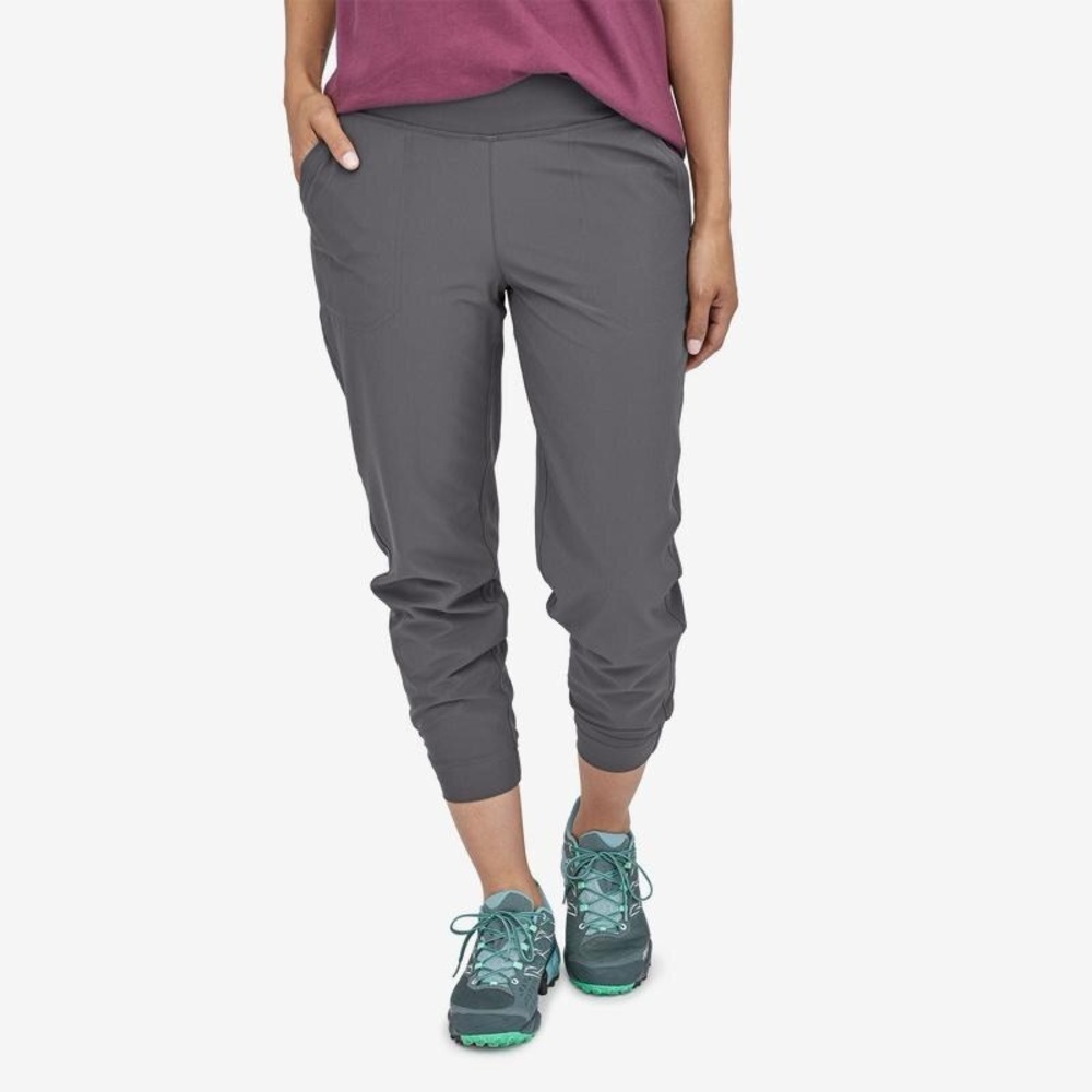 EUC Patagonia Women's Happy Hike Studio Pants in Forge Gray Size S